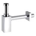 Bonomini - Waschbecken-Siphon PIQUADRATO, Hochglanz-Chrom