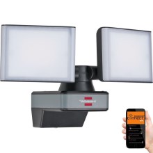 Brennenstuhl – Dimmbarer LED-Strahler DUO LED/29,2W/230V 3000-6500K IP54 Wi-Fi