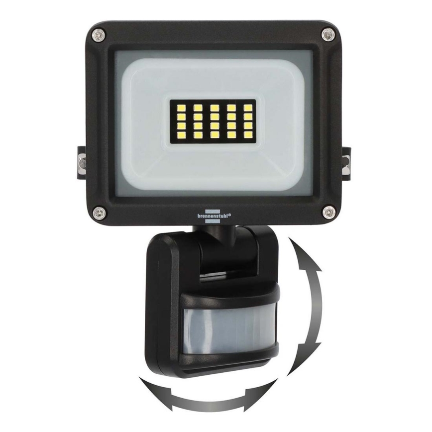 Brennenstuhl - LED-Außenstrahler mit Sensor LED/10W/230V 6500K IP65