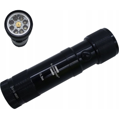 Brennenstuhl – LED-Taschenlampe mit Laserpointer Beleuchtung | LED/3xAAA