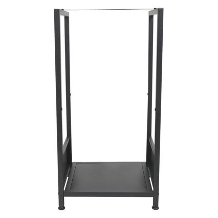 Brennholzständer 39x35x76 cm schwarz