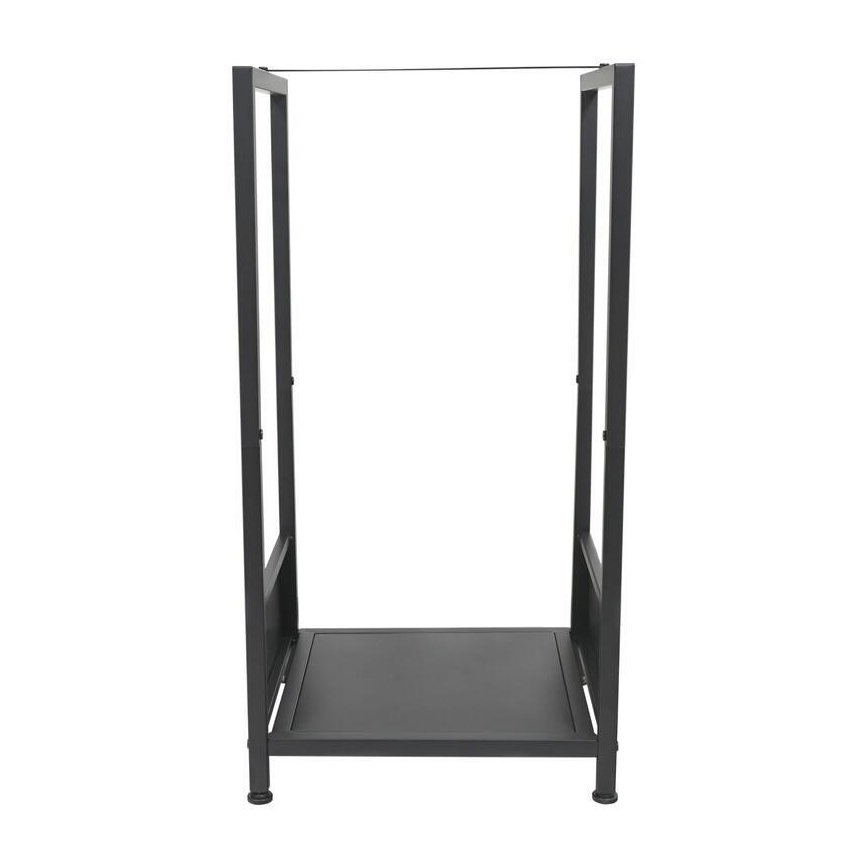 Brennholzständer 39x35x76 cm schwarz