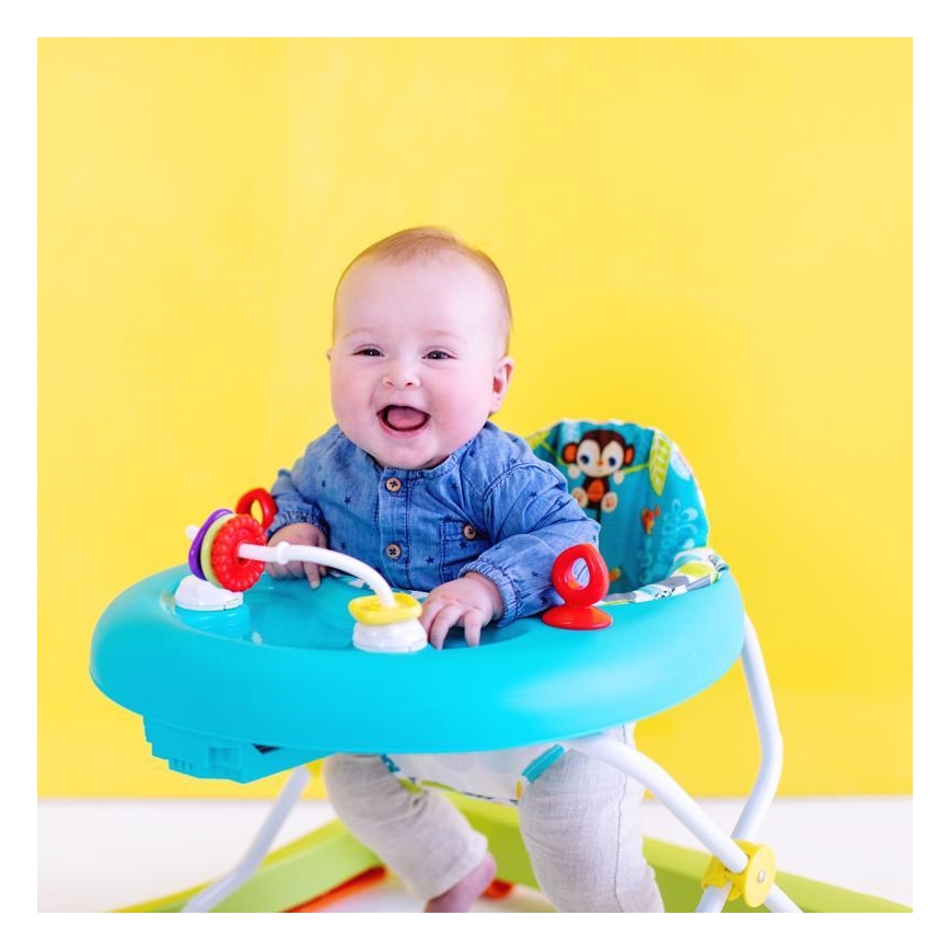 Bright Starts - Baby-Lauflernhilfe GIGGLING SAFARI