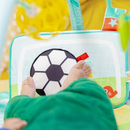 Bright Starts - Baby-Spieldecke OBALL GRIP & KICK 3xAA