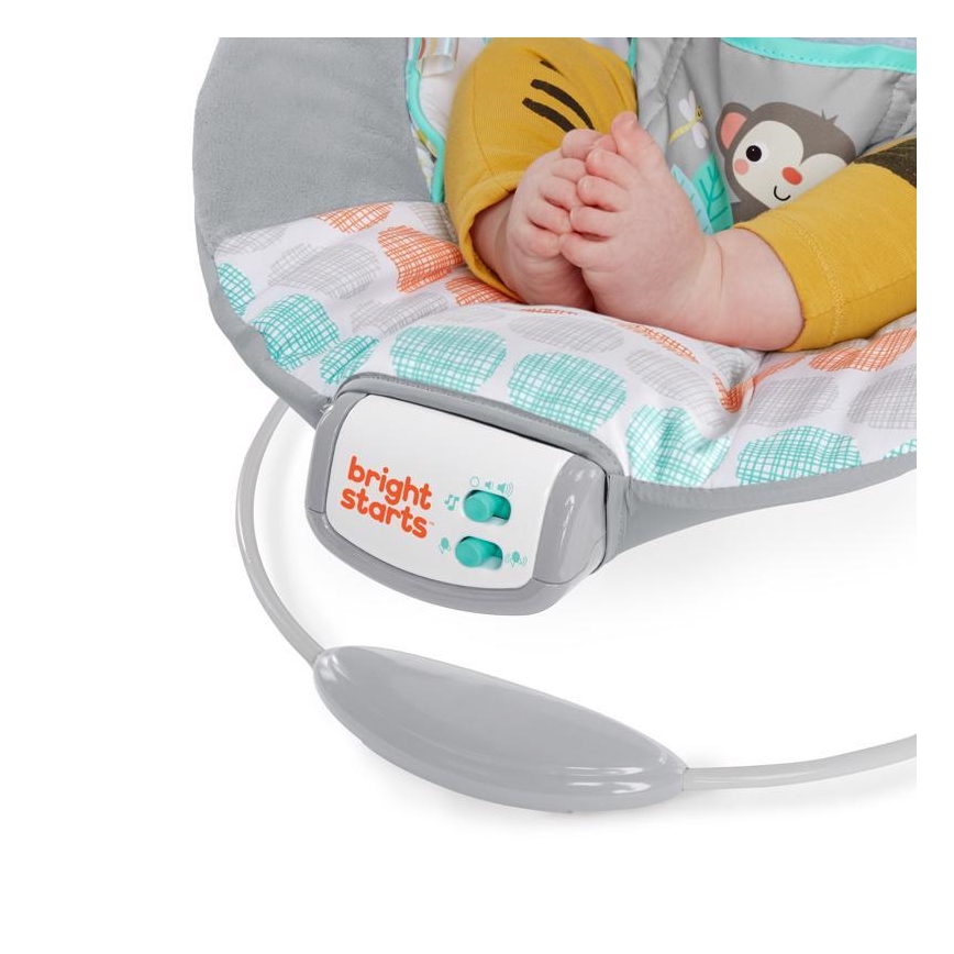 Bright Starts - Baby-Vibrationsliege mit Melodie WHIMSICAL WILD 3xLR14