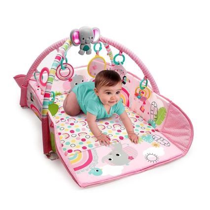 Bright Starts - Babydecke zum Spielen 5in1 YOUR WAY BALL PLAY rosa