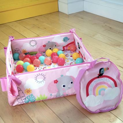 Bright Starts - Babydecke zum Spielen 5in1 YOUR WAY BALL PLAY rosa