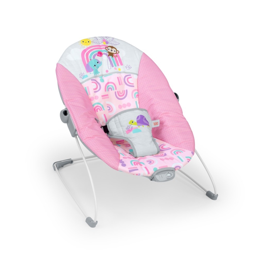 Bright Starts - Babywippe mit Vibration PINK PARADISE 1xLR14