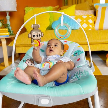 Bright Starts - Babywippe mit Vibration WILD VIBES 1xLR14