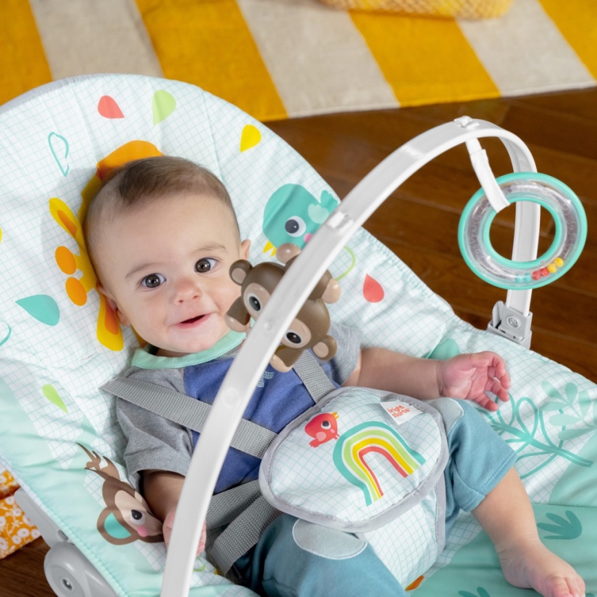 Bright Starts - Babywippe mit Vibration WILD VIBES 1xLR14