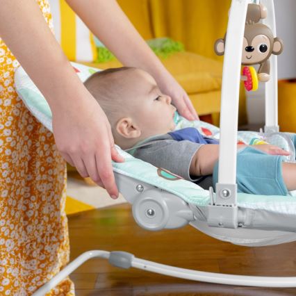 Bright Starts - Babywippe mit Vibration WILD VIBES 1xLR14