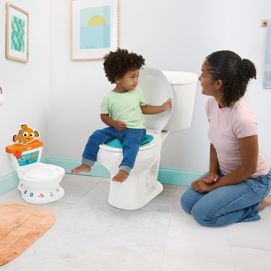 Bright Starts - Kinder-Toilette mit Sound MY SIZE Finding Nemo 2xAAA