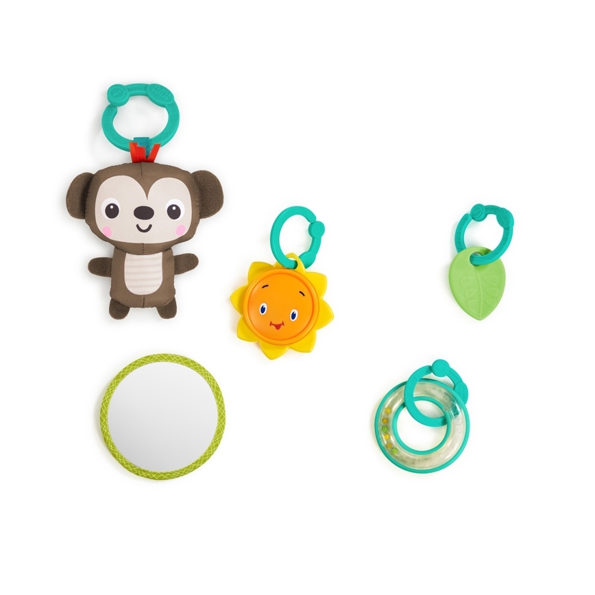 Bright Starts - Kinderspieldecke SAFARI türkis