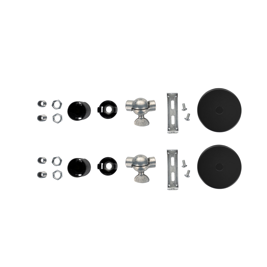 Brilagi - 2er-Set Wandleuchte WABI SABI 1xE14/40W/230V grau