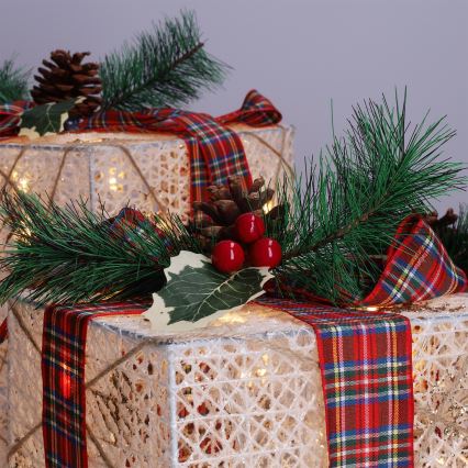 Brilagi – 3er-Set LED-Außen-Weihnachtsdekoration, LED/230V, IP44 – Geschenkideen