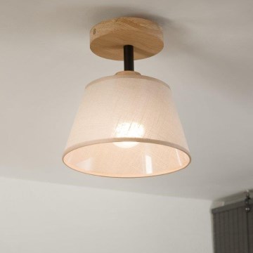 Brilagi - Anbauleuchte ANTHONY 1xE14/60W/230V Eiche/beige