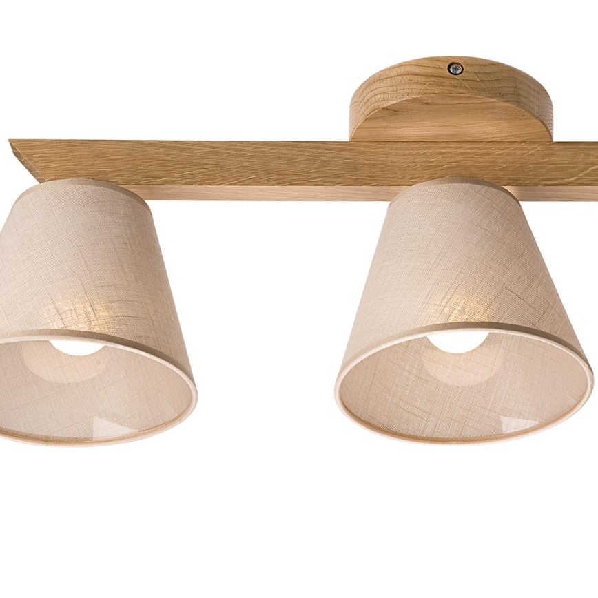 Brilagi - Anbauleuchte ANTHONY 3xE14/40W/230V Eiche/beige