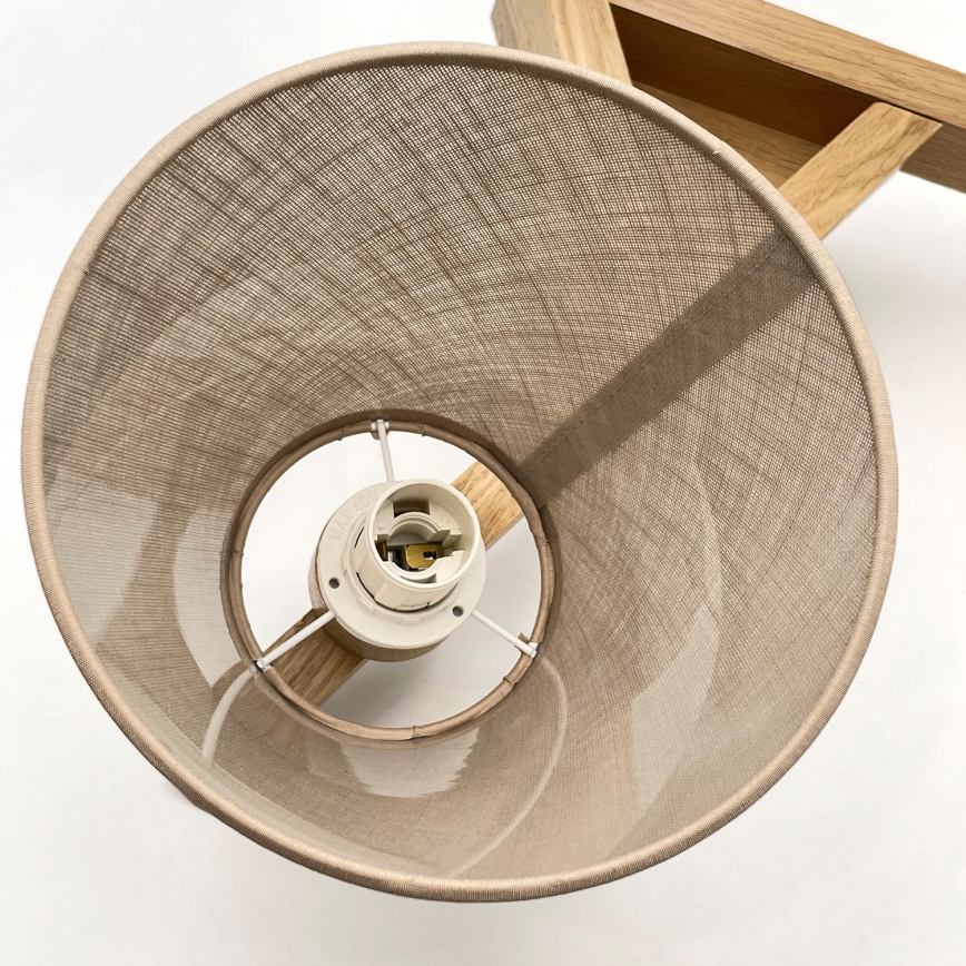 Brilagi - Anbauleuchte ANTHONY 3xE14/40W/230V Eiche/beige