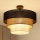 Brilagi - Anbauleuchte ASPEN LUNETA 1xE27/15W/230V d 45 cm schwarz/beige/cremefarben