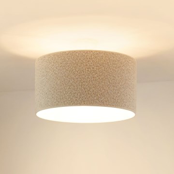 Brilagi - Anbauleuchte BOUCLE ROLLER 1xE27/15W/230V d 45 cm cremefarben