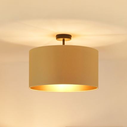Brilagi - Anbauleuchte OREGON ROLLER VEGE 1xE27/15W/230V d 45 cm beige
