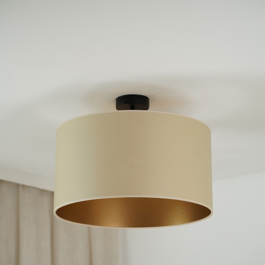 Brilagi - Anbauleuchte OREGON ROLLER VEGE 1xE27/15W/230V d 45 cm beige