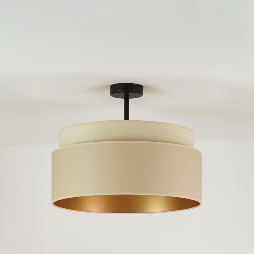 Brilagi - Anbauleuchte OREGON VEGE 1xE27/15W/230V d 45 cm beige