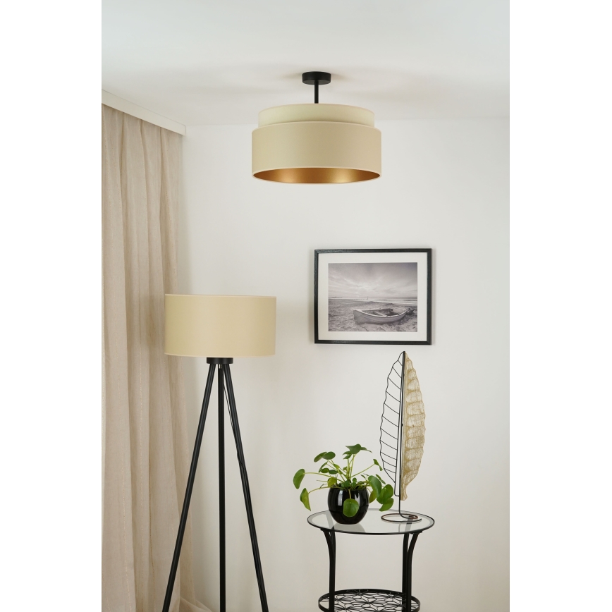 Brilagi - Anbauleuchte OREGON VEGE 1xE27/15W/230V d 45 cm beige