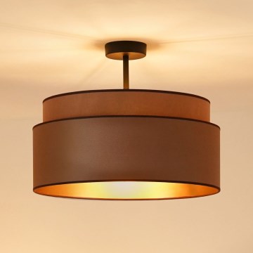 Brilagi - Anbauleuchte OREGON VEGE 1xE27/15W/230V d 45 cm braun