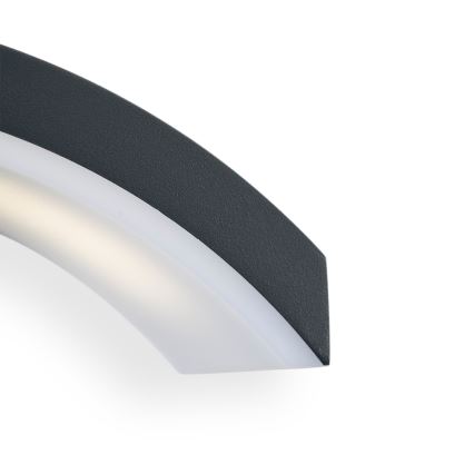 Brilagi - LED Außenwandleuchte mit Sensor ARCELO LED/8W/230V IP54