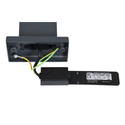 Brilagi - LED Außenleuchte mit Sensor ARCELO LED/9W/230V 80 cm IP44