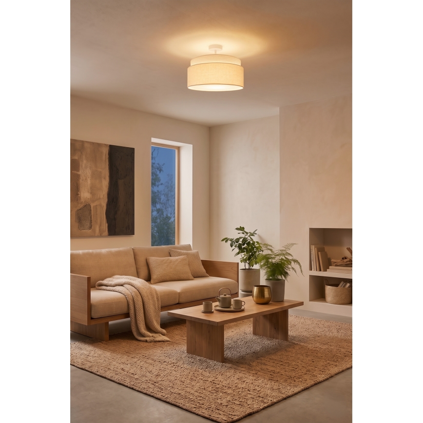 Brilagi - Aufbau-Deckenleuchte PADOVA 1xE27/60W/230V, Ø 40 cm, cremefarben