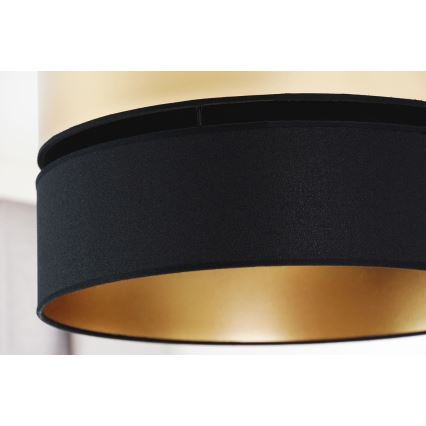 Brilagi - Aufbauleuchte ROYAL 1xE27/15W/230V d 40 cm schwarz/golden