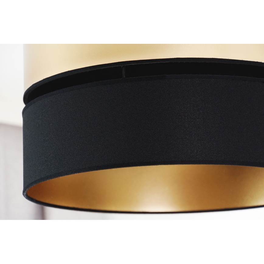 Brilagi - Aufbauleuchte ROYAL 1xE27/15W/230V d 40 cm schwarz/golden