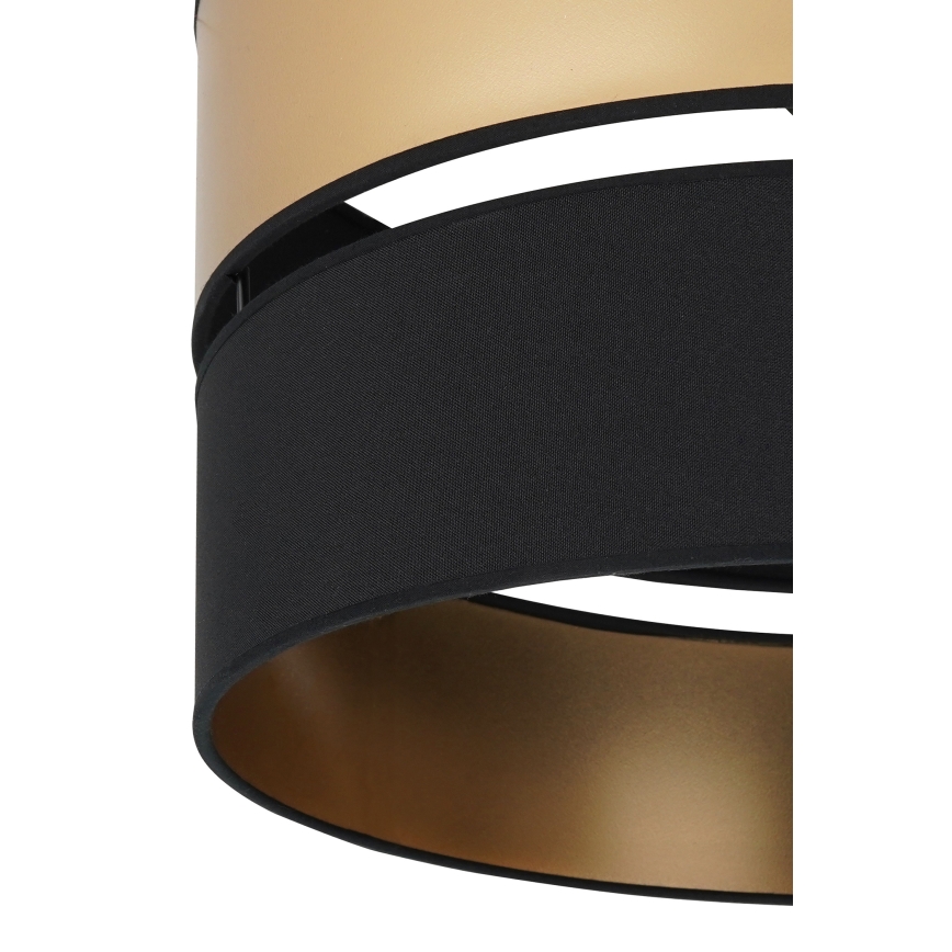 Brilagi - Aufbauleuchte ROYAL 1xE27/15W/230V d 40 cm schwarz/golden