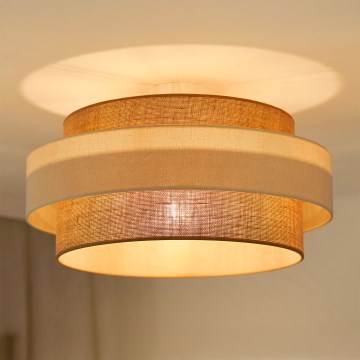 Brilagi - Aufbauleuchte SPACE LIGHT 1xE27/15W/230V d 50 cm beige/cremefarben