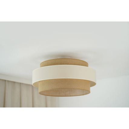 Brilagi - Aufbauleuchte SPACE LIGHT 1xE27/15W/230V d 50 cm beige/cremefarben