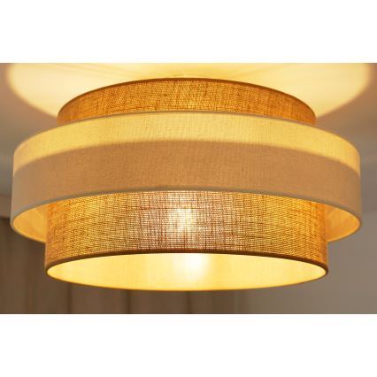 Brilagi - Aufbauleuchte SPACE LIGHT 1xE27/15W/230V d 50 cm beige/cremefarben