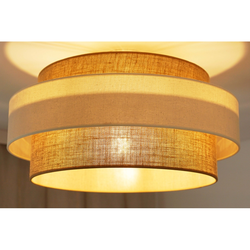 Brilagi - Aufbauleuchte SPACE LIGHT 1xE27/15W/230V d 50 cm beige/cremefarben