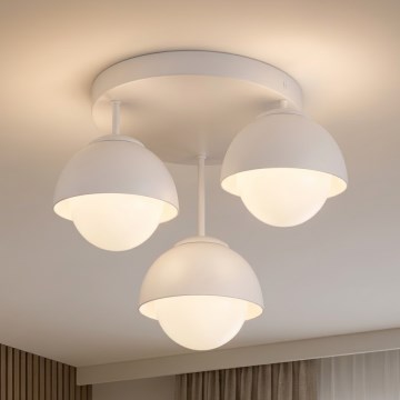 BRILAGI - Aufgesetzte Deckenleuchte COSMO 3xE27/60W/230V weiß/gold