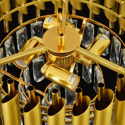 Brilagi - Aufgesetzte Deckenleuchte ECLIPSE 5xE14/10W/230V Ø 38 cm, goldfarben