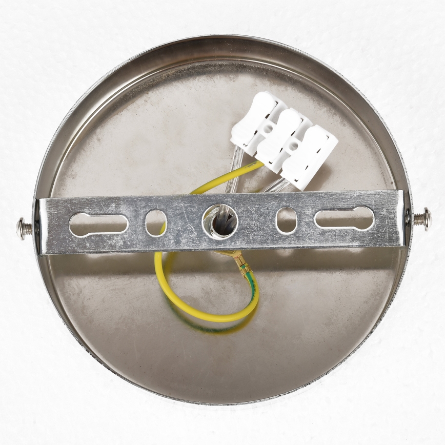 Brilagi - Aufgesetzte Deckenleuchte ECLIPSE 5xE14/10W/230V Ø 38 cm Silber