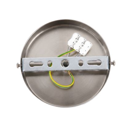BRILAGI - Aufgesetzte Deckenleuchte ECLIPSE 9xE14/10W/230V Ø 58 cm silber