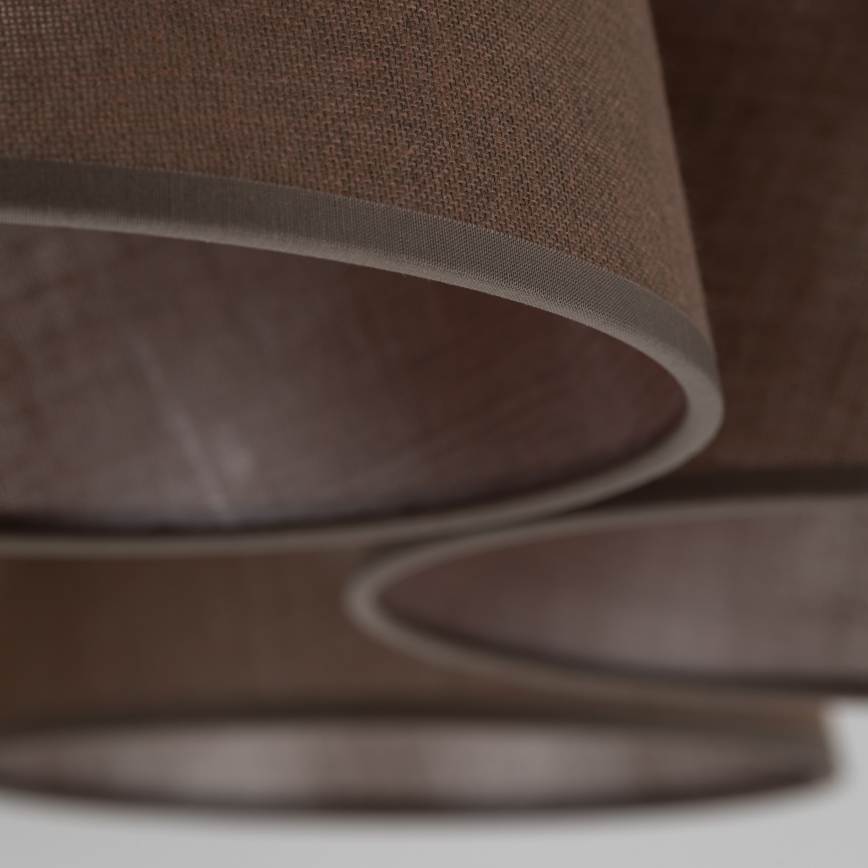 Brilagi - Aufgesetzte Deckenleuchte LATTE 5xE27/15W/230V Kiefer/Braun