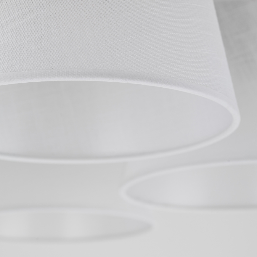 Brilagi - Aufgesetzte Deckenleuchte LATTE 5xE27/15W/230V Kiefer/weiß