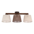 Brilagi - Aufgesetzte Deckenleuchte LATTE SABIA 3xE27/15W/230V Kiefer/Mix