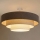 Brilagi - Aufgesetzte Deckenleuchte LUNETA 3xE27/60W/230V Ø 80 cm grau/creme/weiß