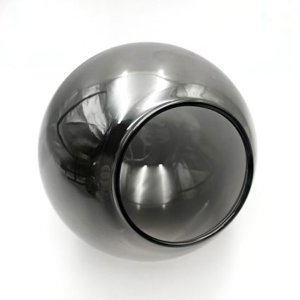 Brilagi - Aufgesetzte Deckenleuchte MALIVA 3xE14/15W/230V mattchrom/rauchglas