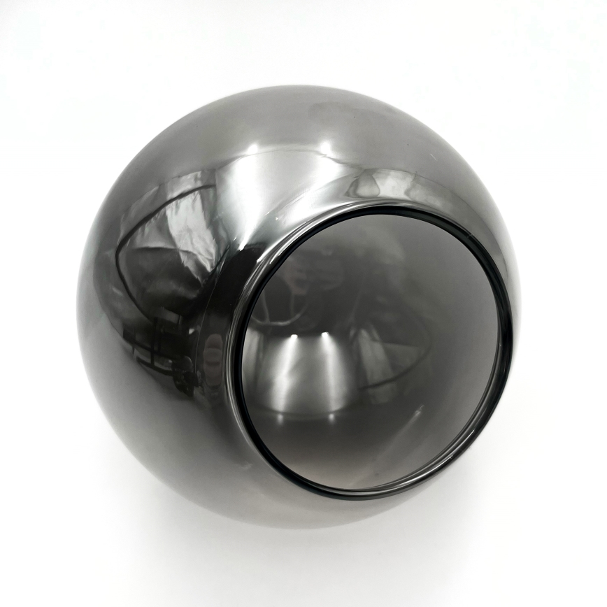 Brilagi - Aufgesetzte Deckenleuchte MALIVA 3xE14/15W/230V mattchrom/rauchglas