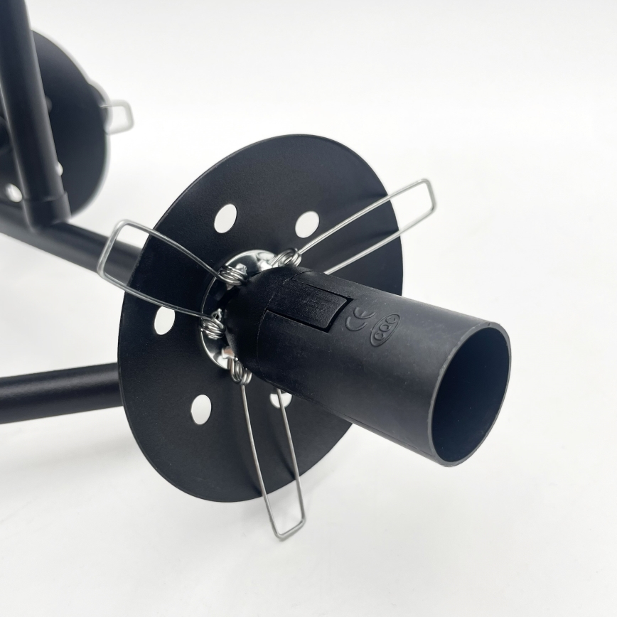 Brilagi - Aufgesetzte Deckenleuchte MALIVA 3xE14/15W/230V schwarz/weiß